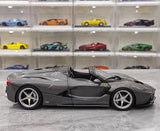 [BBR] 1:18 Ferrari 2016 LaFerrari Aperta grå modellbil Die-Cast