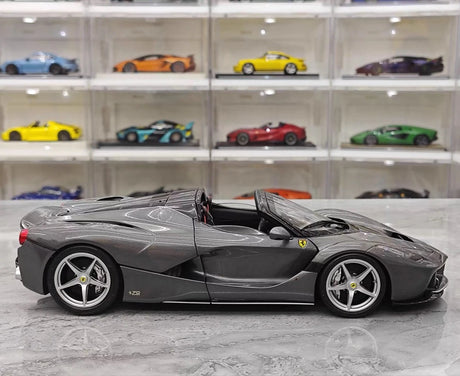 [BBR] 1:18 Ferrari 2016 LaFerrari Aperta Gray Model Car Die-Cast