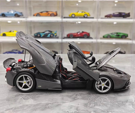 [BBR] 1:18 Ferrari 2016 LaFerrari Aperta Gray Model Car Die-Cast