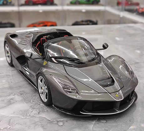 [BBR] 1:18 Ferrari 2016 LaFerrari Aperta Gray Model Car Die-Cast