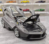 [BBR] 1:18 Ferrari 2016 LaFerrari Aperta grå modellbil Die-Cast