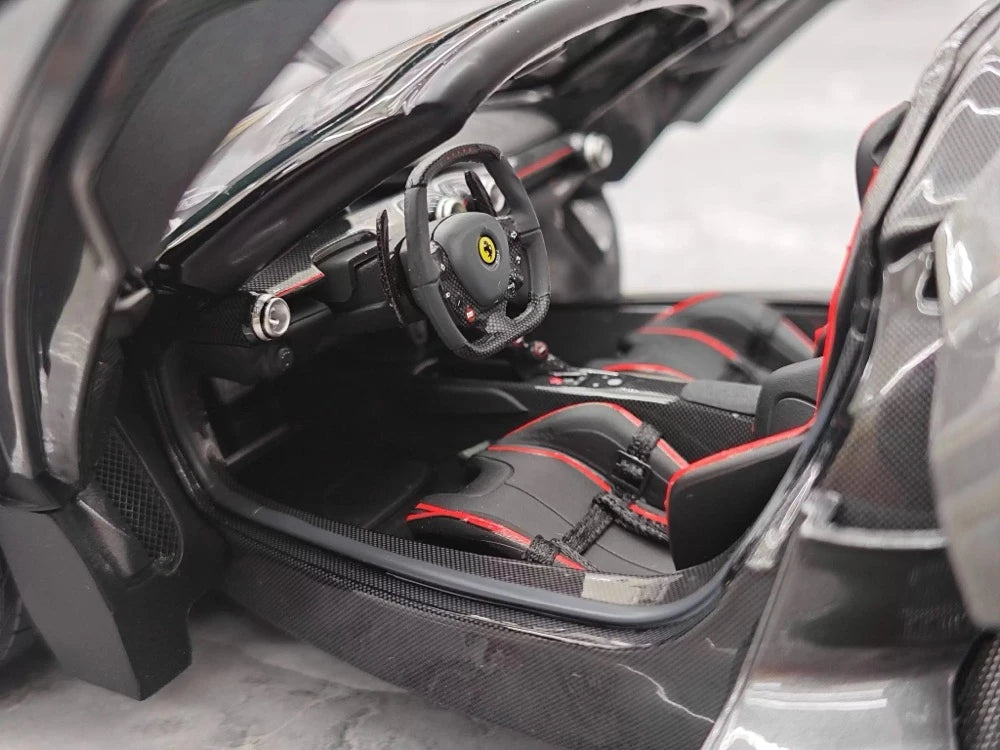 [BBR] 1:18 Ferrari 2016 LaFerrari Aperta Gray Model Car Die-Cast