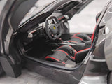 [BBR] 1:18 Ferrari 2016 LaFerrari Aperta grå modellbil Die-Cast