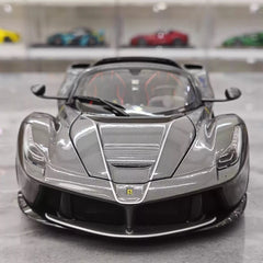 [BBR] 1:18 Ferrari 2016 LaFerrari Aperta Gray Model Car Die-Cast