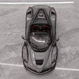 [BBR] 1:18 Ferrari 2016 LaFerrari Aperta grå modellbil Die-Cast