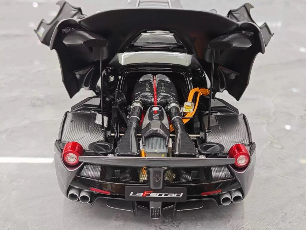 [BBR] 1:18 Ferrari 2016 LaFerrari Aperta grå modellbil Die-Cast