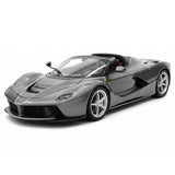 [BBR] 1:18 Ferrari 2016 LaFerrari Aperta grå modellbil Die-Cast