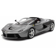 BBR Ferrari 2016 LaFerrari Aperta Gray 1:18 – Collectible Diecast Model