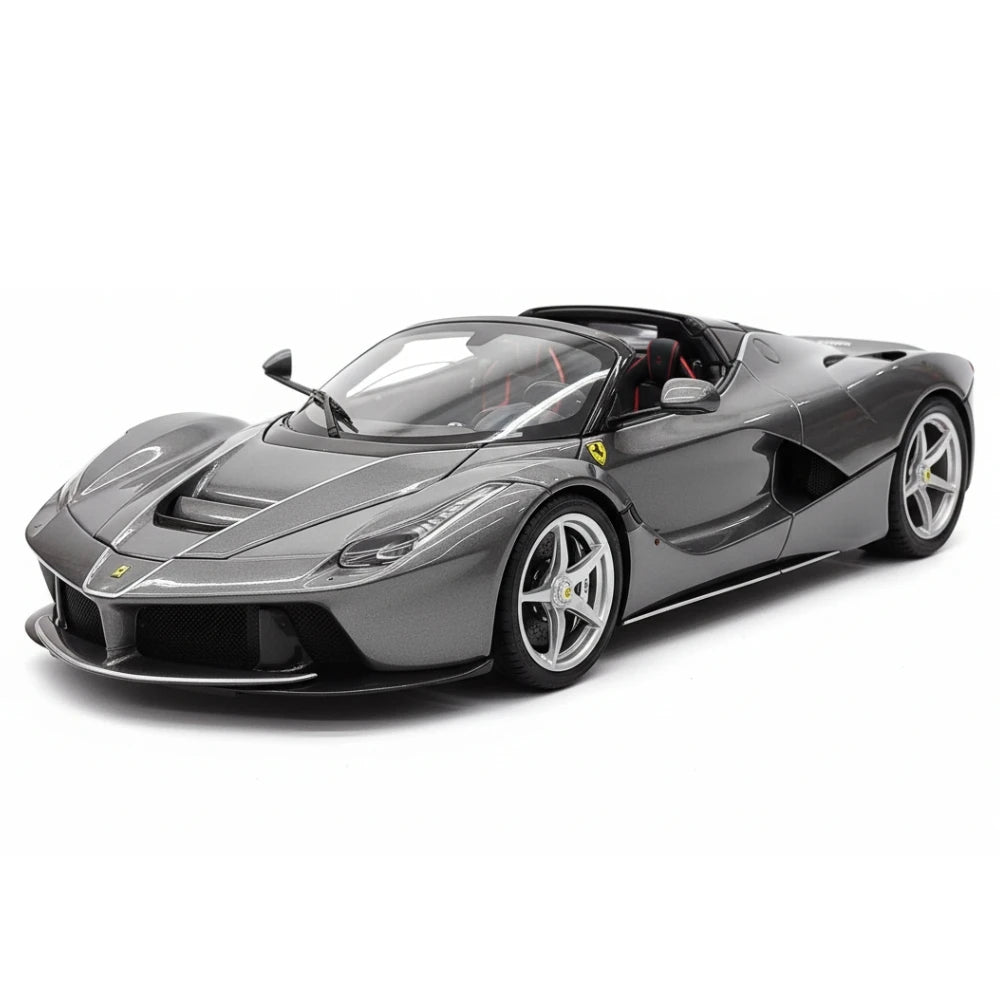 [BBR] 1:18 Ferrari 2016 LaFerrari Aperta Gray Model Car Die-Cast