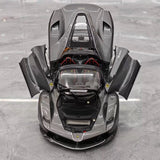 [BBR] 1:18 Ferrari 2016 LaFerrari Aperta grå modellbil Die-Cast