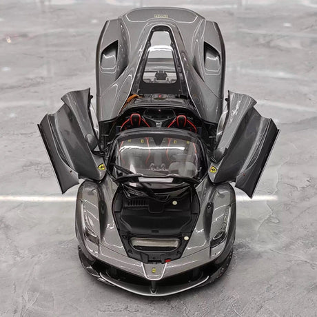 [BBR] 1:18 Ferrari 2016 LaFerrari Aperta Gray Model Car Die-Cast