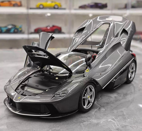 [BBR] 1:18 Ferrari 2016 LaFerrari Aperta Gray Model Car Die-Cast
