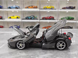 [BBR] 1:18 Ferrari 2016 LaFerrari Aperta grå modellbil Die-Cast