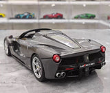 [BBR] 1:18 Ferrari 2016 LaFerrari Aperta grå modellbil Die-Cast