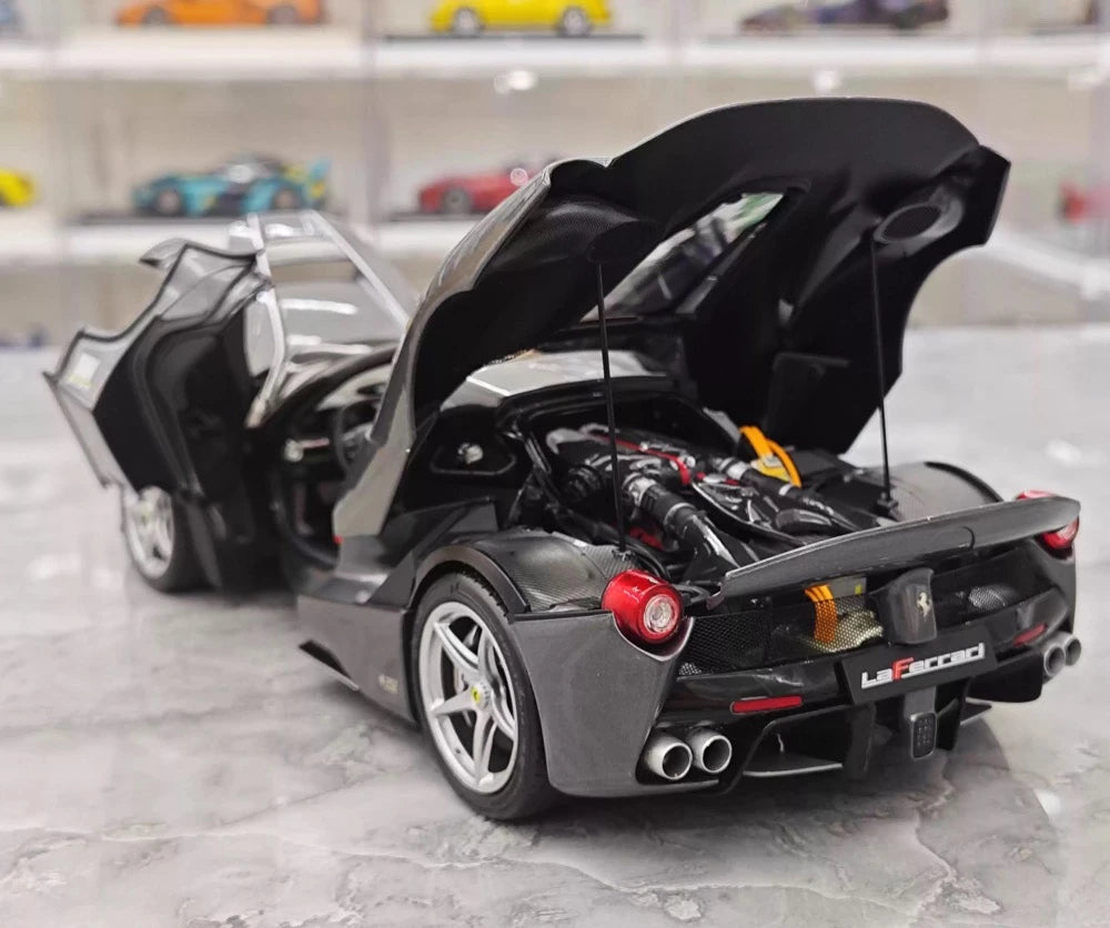 [BBR] 1:18 Ferrari 2016 LaFerrari Aperta Gray Model Car Die-Cast