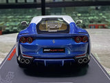 [BBR] 1:18 Ferrari 2017 812 Superfast blauw modelauto Die-Cast