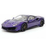 [BBR] 1:18 Ferrari 2019 488 Pista Coupe Purple Model Car Resin