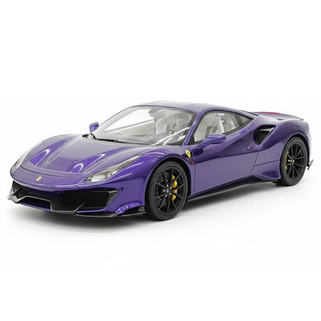 [BBR] 1:18 Ferrari 2019 488 Pista Coupe Purple Model Car Resin