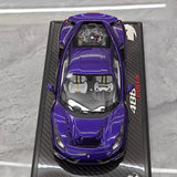 [BBR] 1:18 Ferrari 2019 488 Pista Coupe Purple Model Car Resin