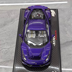 [BBR] 1:18 Ferrari 2019 488 Pista Coupe Purple Model Car Resin