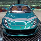 [BBR] 1:18 Ferrari 2020 812 GTS Blue Model Car Die-Cast