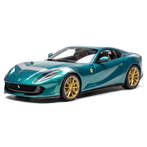 [BBR] 1:18 Ferrari 2020 812 GTS Blue Model Car Die-Cast