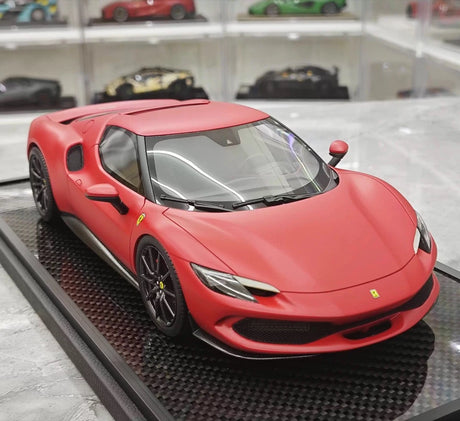 [BBR] 1:18 Ferrari 2022 296 GTB Matte Red Model Car Resin