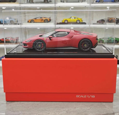 [BBR] 1:18 Ferrari 2022 296 GTB Matte Red Model Car Resin