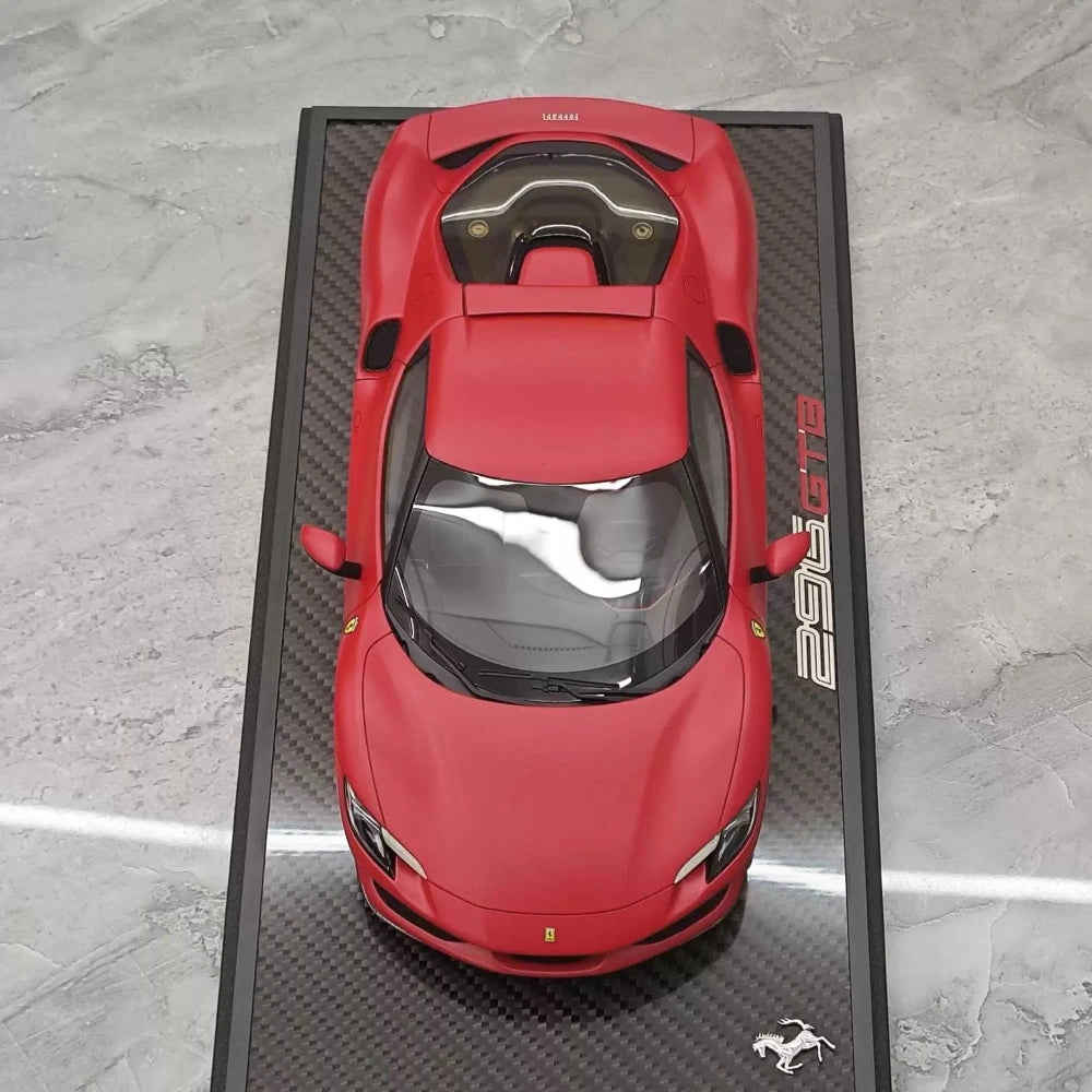 [BBR] 1:18 Ferrari 2022 296 GTB Matte Red Model Car Resin