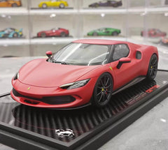 [BBR] 1:18 Ferrari 2022 296 GTB Matte Red Model Car Resin