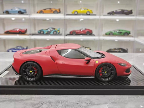[BBR] 1:18 Ferrari 2022 296 GTB Matte Red Model Car Resin