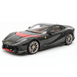 [BBR] 1:18 Ferrari 2022 812 Competizione Aperta Black Rosso Stripe Model Car Resin