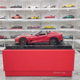[BBR] 1:18 Ferrari 2022 812 Competizione Aperta Red Model Car Resin