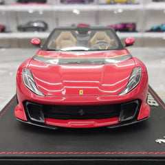 [BBR] 1:18 Ferrari 2022 812 Competizione Aperta Red Model Car Resin