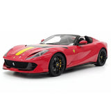 [BBR] 1:18 Ferrari 2022 812 Competizione Aperta rosso Giallo Stripe modellino di auto resina