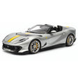 [BBR] 1:18 Ferrari 2022 812 Competizione Aperta silver Giallo Stripe modellbil resin