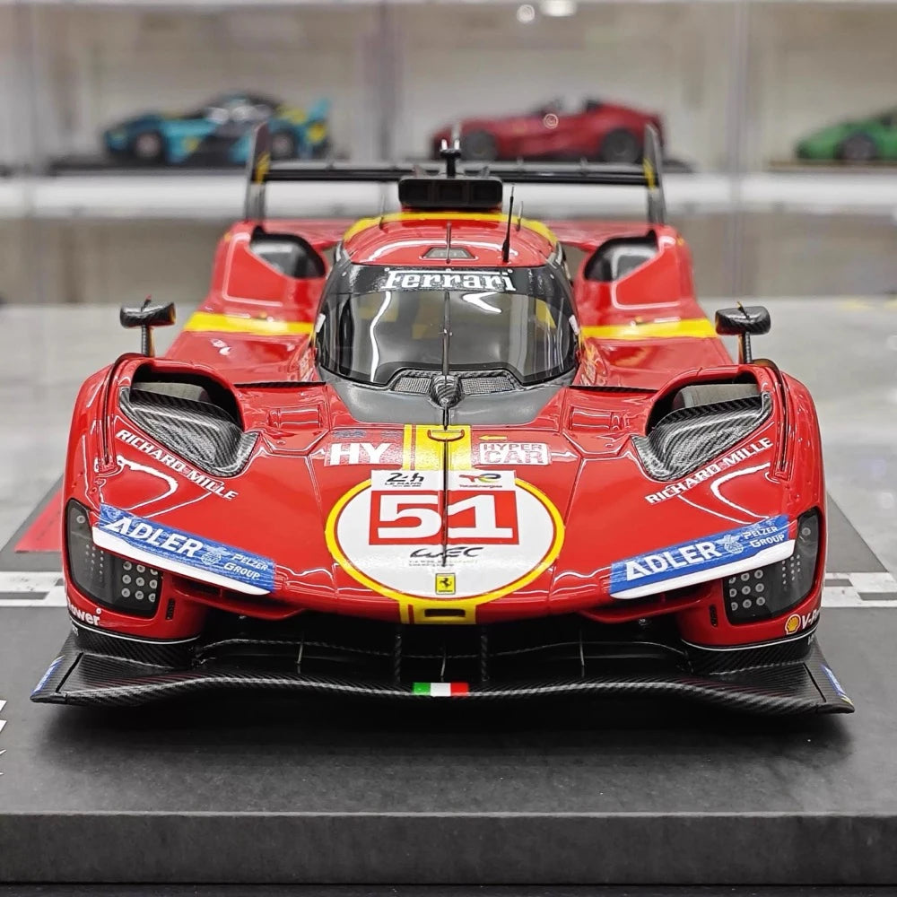[BBR] 1:18 Ferrari 2023 499P Le Mans 24h Winner #51 Resin