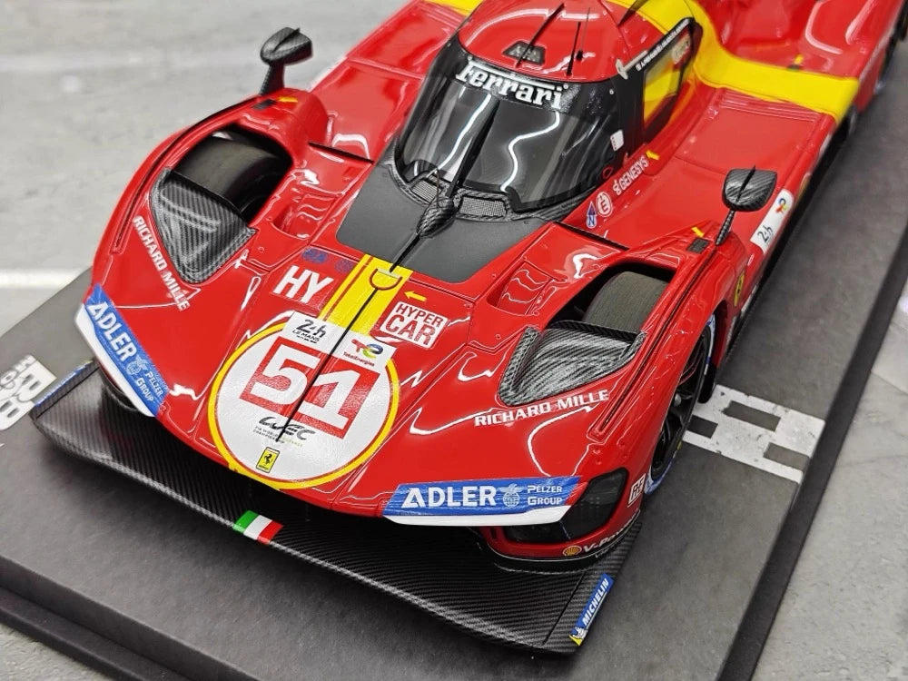 [BBR] 1:18 Ferrari 2023 499P Le Mans 24h Winner #51 Resin