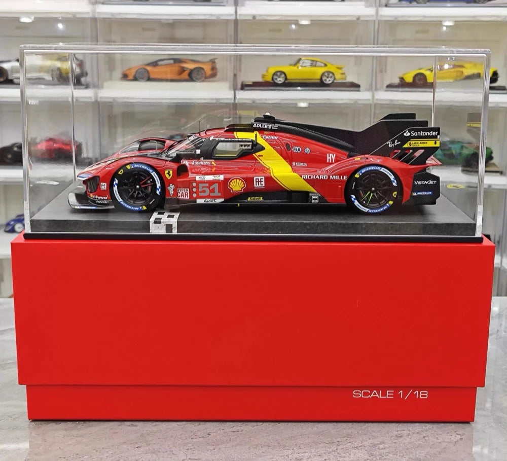 [BBR] 1:18 Ferrari 2023 499P Le Mans 24h Winner #51 Resin