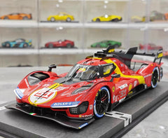 [BBR] 1:18 Ferrari 2023 499P Le Mans 24h Winner #51 Resin