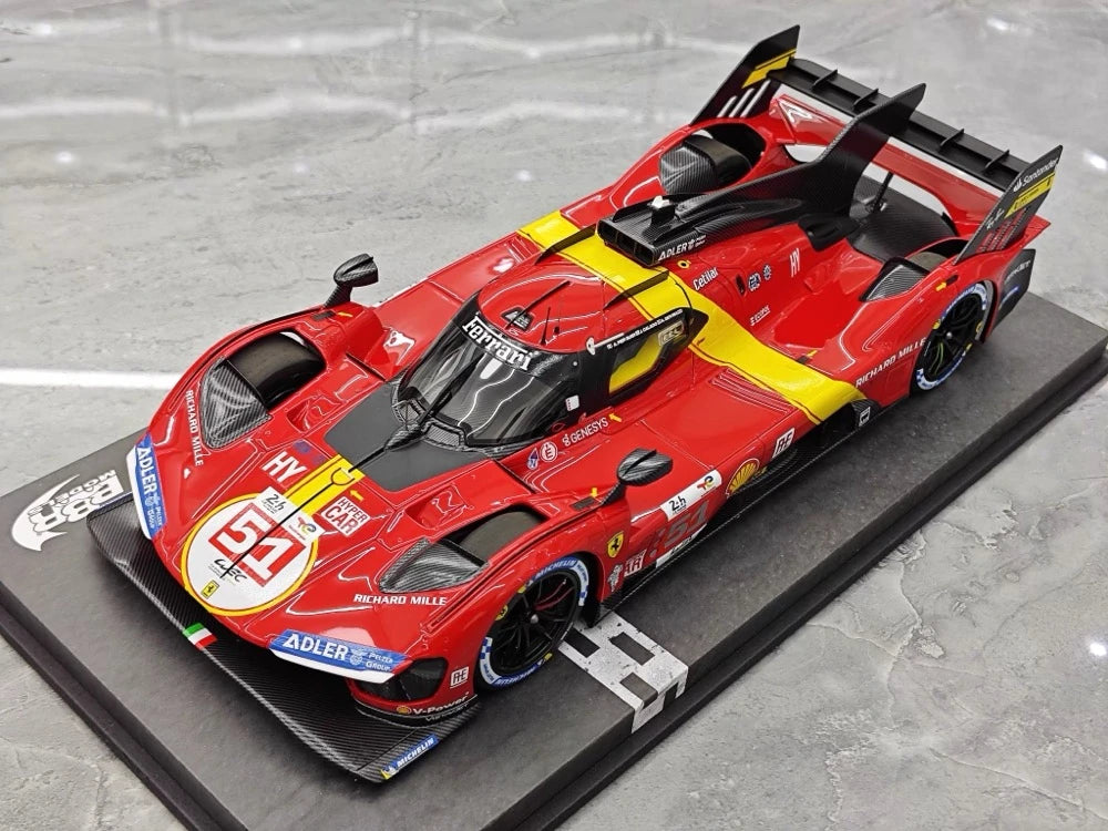 [BBR] 1:18 Ferrari 2023 499P Le Mans 24h Winner #51 Resin