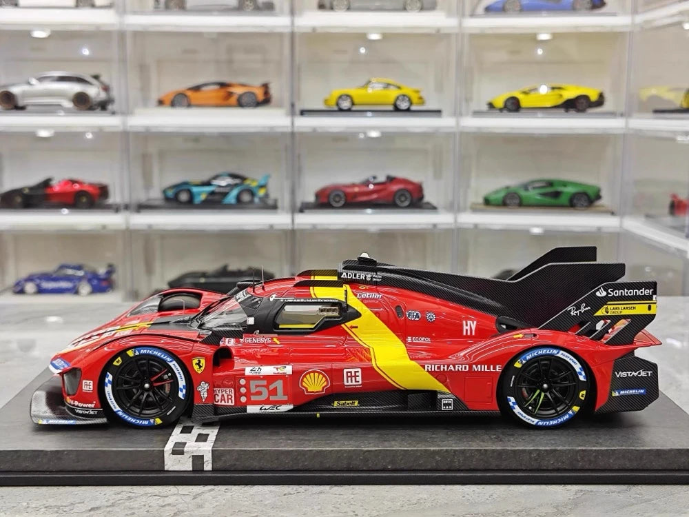[BBR] 1:18 Ferrari 2023 499P Le Mans 24h Winner #51 Resin