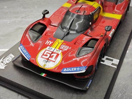 [BBR] 1:18 Ferrari 2023 499P Le Mans 24h Winner #51 Dirty Hars