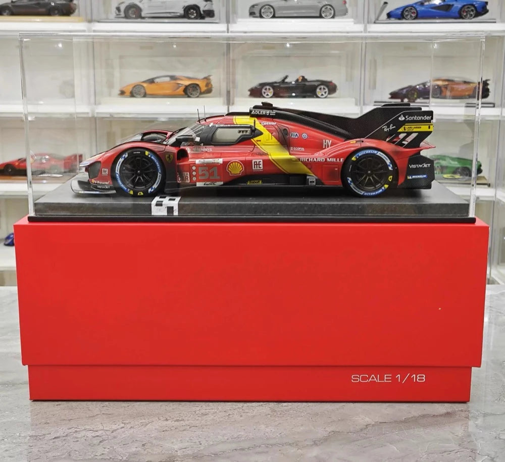 [BBR] 1:18 Ferrari 2023 499P Le Mans 24h Winner #51 Dirty Resin