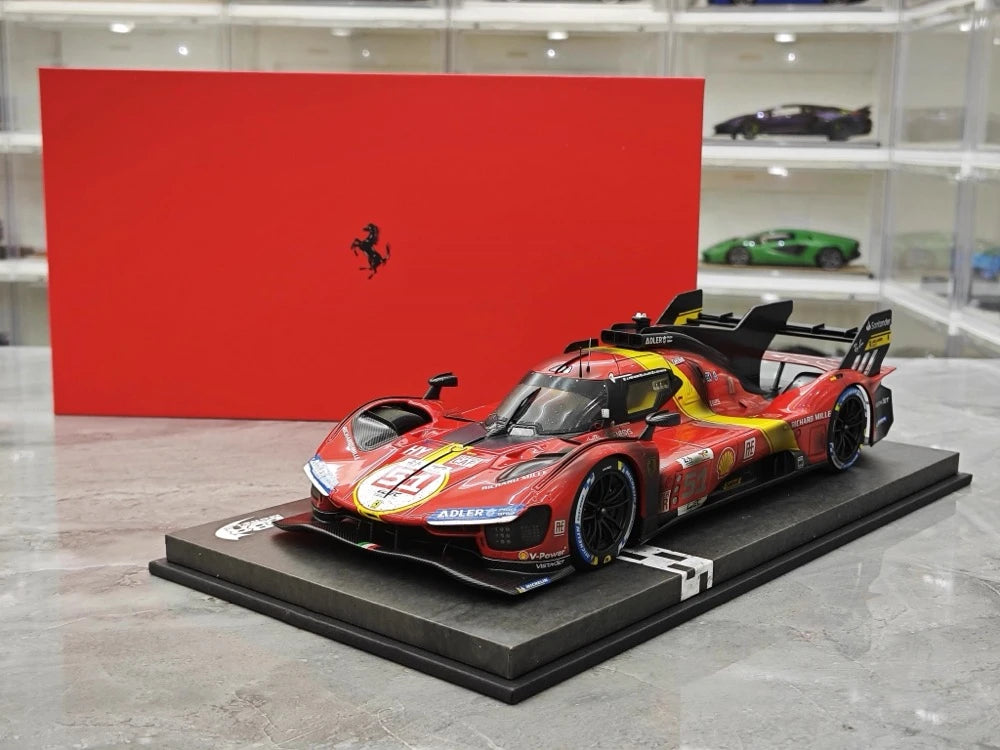 [BBR] 1:18 Ferrari 2023 499P Le Mans 24h Winner #51 Dirty Resin