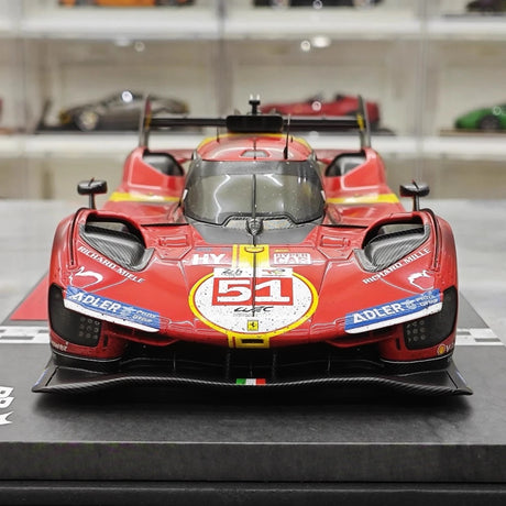 [BBR] 1:18 Ferrari 2023 499P Le Mans 24h Winner #51 Dirty Hars
