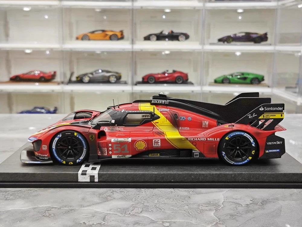 [BBR] 1:18 Ferrari 2023 499P Le Mans 24h Winner #51 Dirty Resin