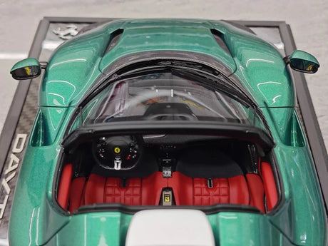 [BBR] 1:18 Ferrari 2023 Daytona SP3 Spider groen modelauto Hars