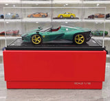 [BBR] 1:18 Ferrari 2023 Daytona SP3 Spider Green Model Car Resin