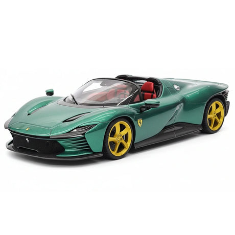 [BBR] 1:18 Ferrari 2023 Daytona SP3 Spider groen modelauto Hars